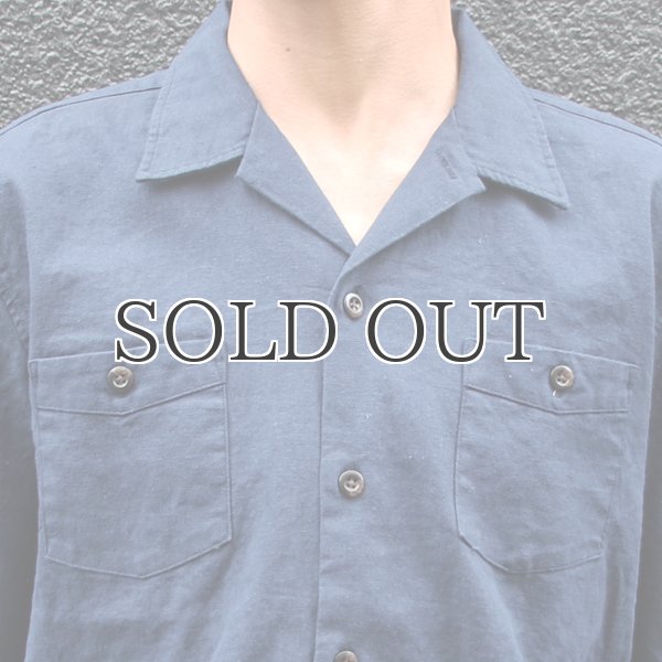 画像16: ソフトリネンコットンキャンバスオープンカラー5/Sシャツジャケット【MADE IN JAPAN】『日本製』/ Upscape Audience (16)