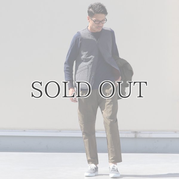 画像11: Teflon（テフロン）耐水撥水コットンタッチナイロン ウェーブキルト V/N ベスト【MADE IN JAPAN】『日本製』/ Upscape Audience (11)