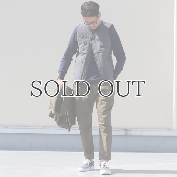 画像12: Teflon（テフロン）耐水撥水コットンタッチナイロン ウェーブキルト V/N ベスト【MADE IN JAPAN】『日本製』/ Upscape Audience (12)