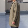 画像4: 【RE PRICE / 価格改定】Teflon（テフロン）耐水撥水コットンタッチナイロン ウェーブキルト US ARMY コート【MADE IN JAPAN】『日本製』/ Upscape Audience (4)