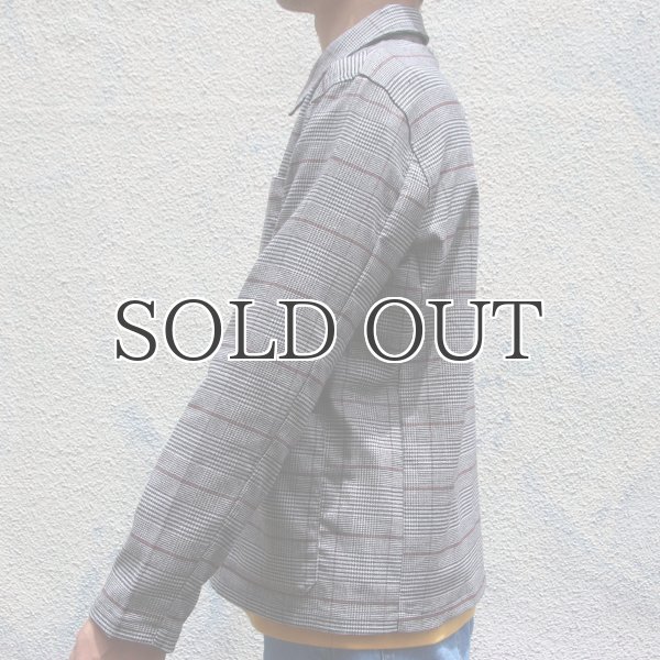 画像13: ギャバジンストレッチ チェック柄 カバーオールJKT『日本製』  / Upscape Audience (13)