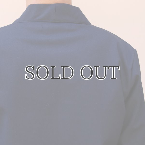 画像18: ギャバジンストレッチモックVネックカーデJacket【MADE IN JAPAN】『日本製』/ Upscape Audience (18)