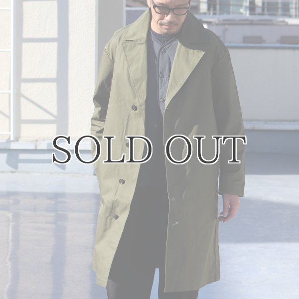 画像2: VENTILE®（ベンタイル）40/2耐水撥水ギャバ UK ARMYコート『日本製』【送料無料】  / Upscape Audience (2)