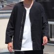 画像4: 【RE PRICE / 価格改定】ソフトリネンキャンバス ARMY ZIP 9分袖 ジャケット『日本製』/ Upscape Audience (4)