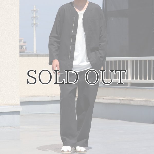 画像7: ソフトリネンキャンバス ARMY ZIP 9分袖 ジャケット『日本製』/ Upscape Audience (7)