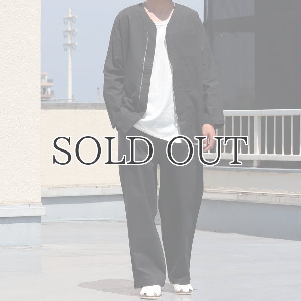 画像8: ソフトリネンキャンバス ARMY ZIP 9分袖 ジャケット『日本製』/ Upscape Audience (8)