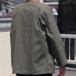 画像6: 【RE PRICE / 価格改定】ソフトリネンキャンバス ARMY ZIP 9分袖 ジャケット『日本製』/ Upscape Audience (6)