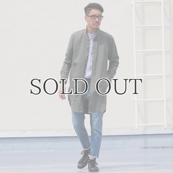 画像13: グリストーンW アーミーコード ポケ付 ローマシャツコート【MADE IN JAPAN】『日本製』/ Upscape Audience (13)