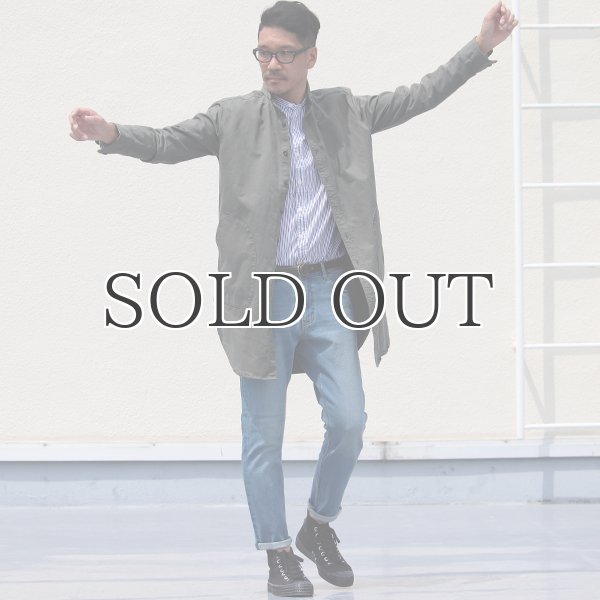 画像14: グリストーンW アーミーコード ポケ付 ローマシャツコート【MADE IN JAPAN】『日本製』/ Upscape Audience (14)