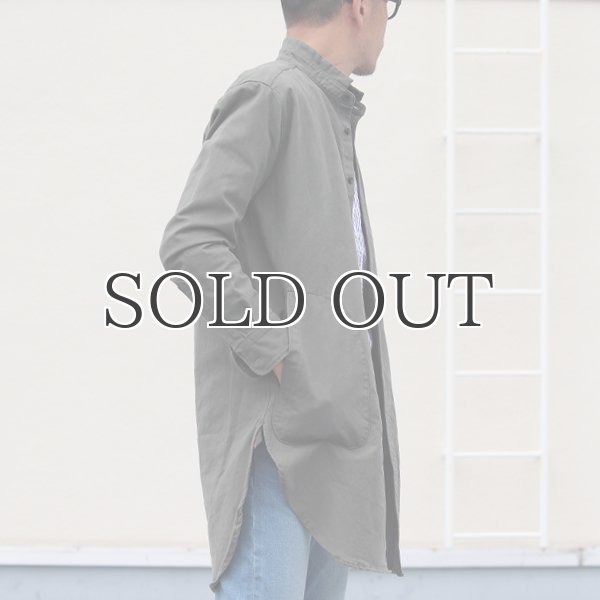 画像6: グリストーンW アーミーコード ポケ付 ローマシャツコート【MADE IN JAPAN】『日本製』/ Upscape Audience (6)