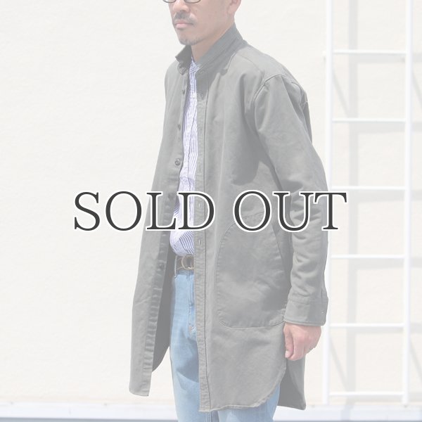 画像8: グリストーンW アーミーコード ポケ付 ローマシャツコート【MADE IN JAPAN】『日本製』/ Upscape Audience (8)