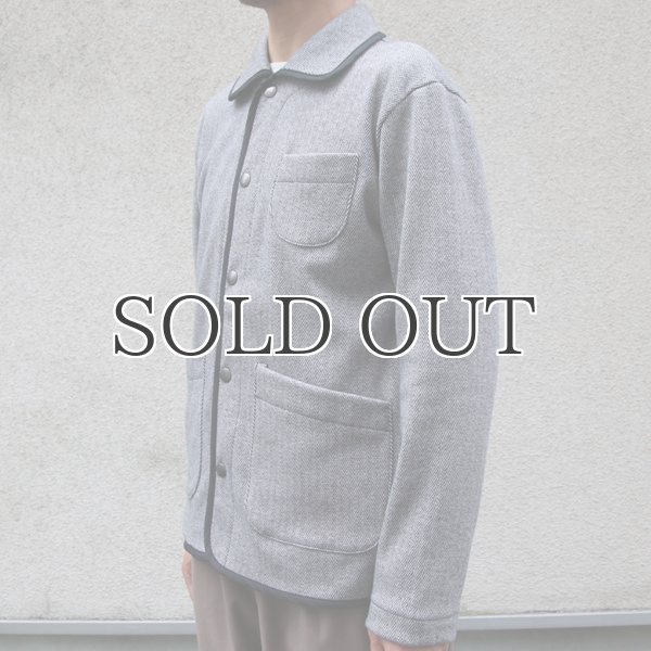 画像11: 【ボンバーヒート】爆暖TWEED フォーマルスナップジャケット『日本製』【MADE IN JAPAN】/ Upscape Audience (11)