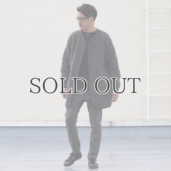 画像9: 【Lanificio Becagli(ベッカリー)】トスカーナボア US ARMYコート【MADE IN JAPAN】『日本製』【送料無料】/ Upscape Audience (9)