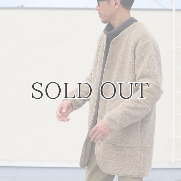 画像3: 【RE PRICE / 価格改定】【Lanificio Becagli（ベッカリー）】トスカーナボア US ARMYコート【MADE IN JAPAN】『日本製』/ Upscape Audience (3)