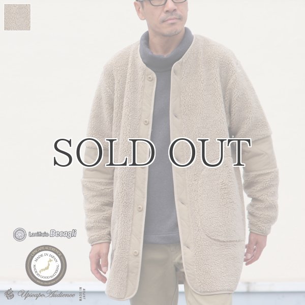 画像1: 【RE PRICE / 価格改定】【Lanificio Becagli（ベッカリー）】トスカーナボア US ARMYコート【MADE IN JAPAN】『日本製』/ Upscape Audience (1)