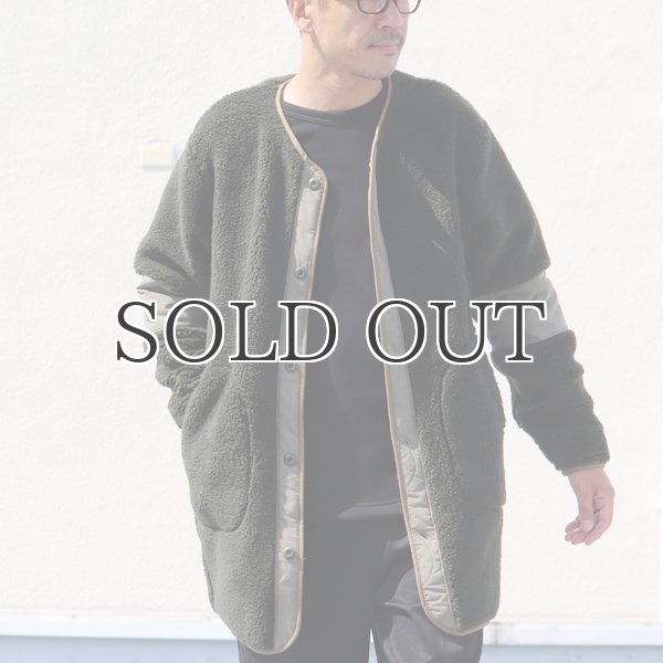 画像4: 【Lanificio Becagli（ベッカリー）】トスカーナボア US ARMYコート【MADE IN JAPAN】『日本製』/ Upscape Audience (4)