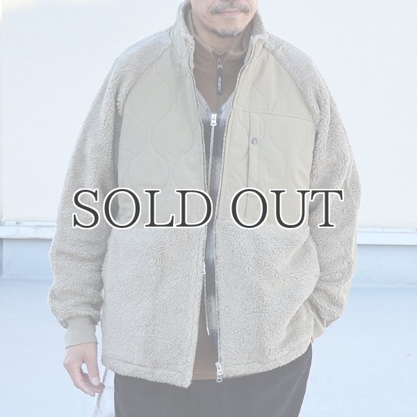 画像2: 【Lanificio Becagli（ベッカリー）】トスカーナボア ラグラン スタンドZIP ジャケット【MADE IN JAPAN】『日本製』/ Upscape Audience (2)