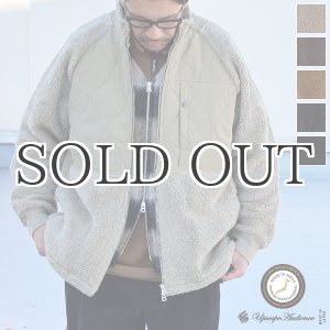 画像: 【Lanificio Becagli(ベッカリー)】トスカーナボア ラグラン スタンドZIP ジャケット【MADE IN JAPAN】『日本製』/ Upscape Audience