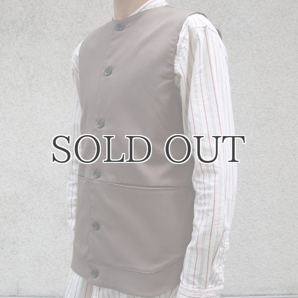 画像8: ギャバジンストレッチ 6釦ベスト【MADE IN JAPAN】 『日本製』  / Upscape Audience  (8)