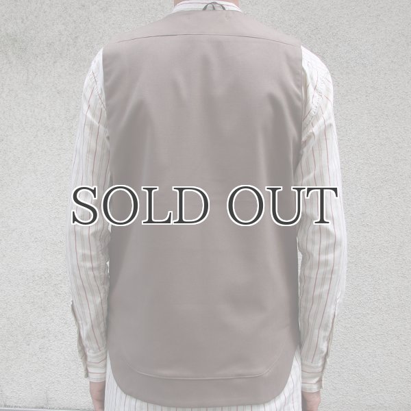 画像10: ギャバジンストレッチ 6釦ベスト【MADE IN JAPAN】 『日本製』  / Upscape Audience  (10)