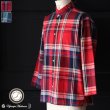 画像1: 【価格改定/RE PRICE】マドラス大判チェックスタンドスモールカラー シャツジャケット【MADE IN JAPAN】『日本製』/ Upscape Audience (1)