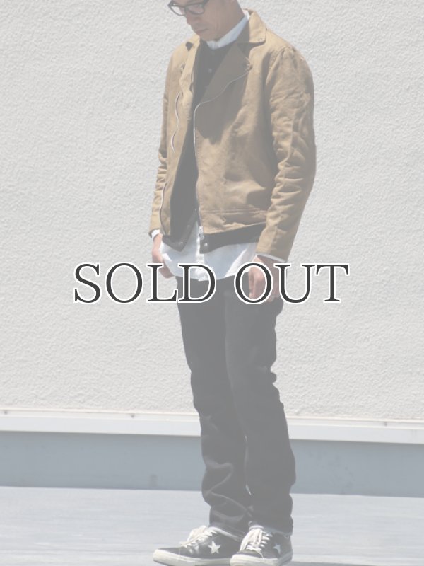 画像14: タイトフィットストレートストレッチデニムパンツ【MADE IN JAPAN】『日本製』/ Upscape Audience (14)