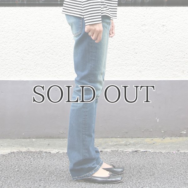 画像5: タイトフィットストレートヴィンテージウォッシュストレッチデニムパンツ [Lady's] / Audience (5)