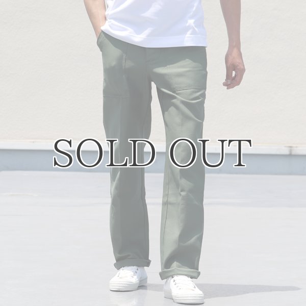 画像3: Stan Ray別注バックサテン/デニム ファティーグパンツ / Audience (3)