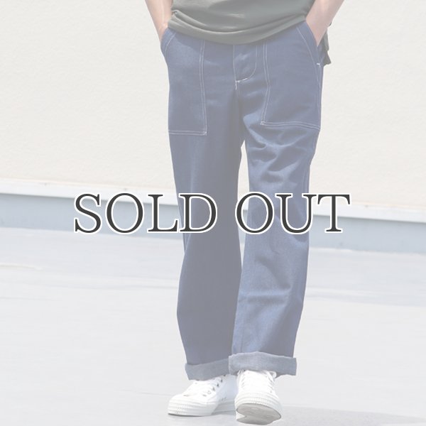 画像10: Stan Ray別注バックサテン/デニム ファティーグパンツ / Audience (10)