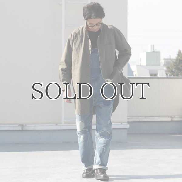 画像11: ヴィンテージウォッシュストレッチデニムオーバーオール 【送料無料】  / Audience (11)