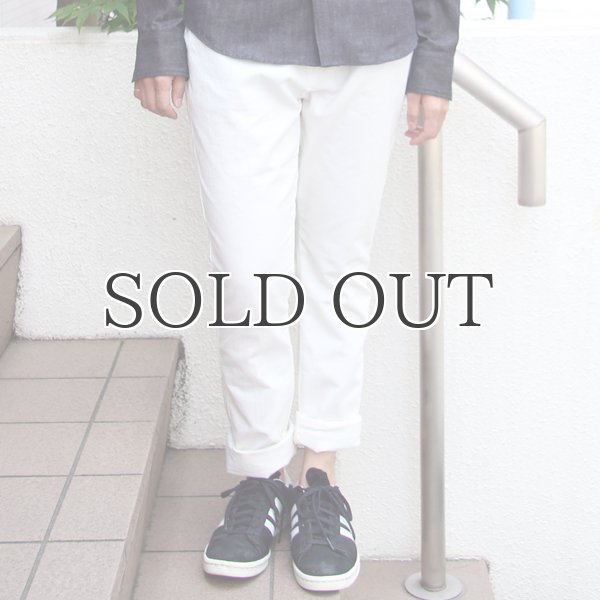 画像3: 横ムラ糸ミリタリーヘリンボーンマジカルシルエットスマートペインターパンツ [Lady's]【MADE IN JAPAN】『日本製』/ Upscape Audience (3)