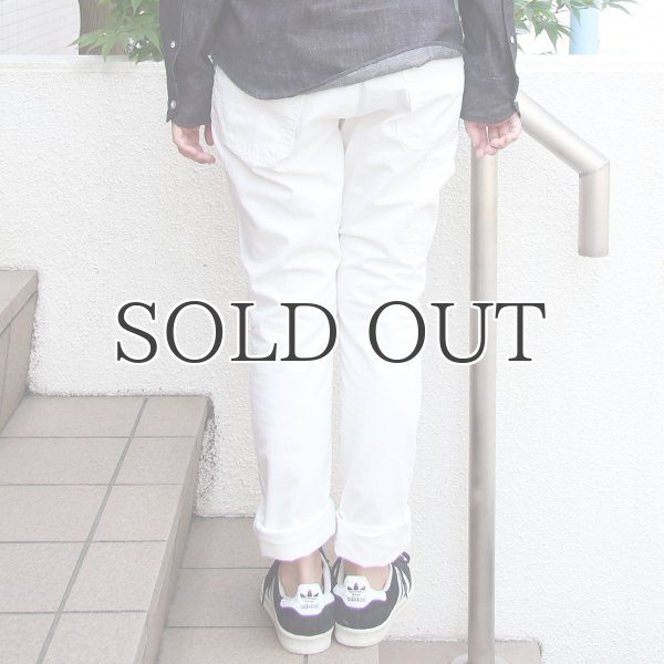 画像5: 横ムラ糸ミリタリーヘリンボーンマジカルシルエットスマートペインターパンツ [Lady's]【MADE IN JAPAN】『日本製』/ Upscape Audience (5)