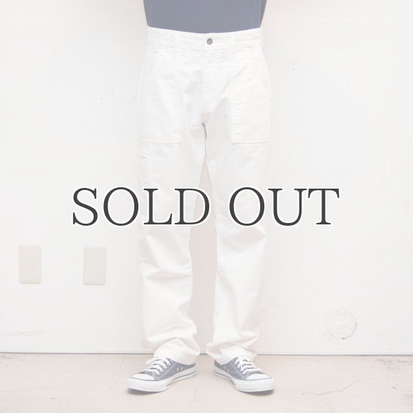 画像4: 横ムラ糸ミリタリーヘリンボーンニューカマーベイカーパンツ【MADE IN JAPAN】『日本製』 / Upscape Audience (4)