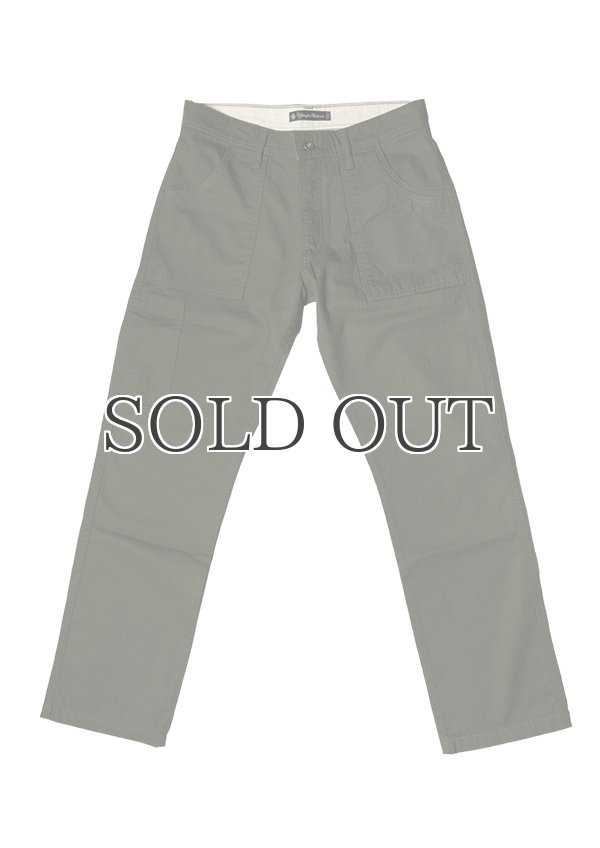 画像9: 横ムラ糸ミリタリーヘリンボーンニューカマーベイカーパンツ【MADE IN JAPAN】『日本製』 / Upscape Audience (9)