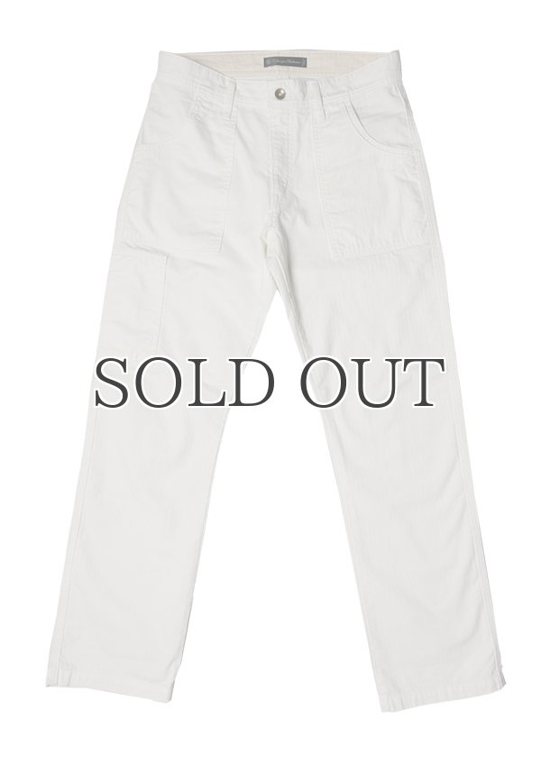 画像8: 横ムラ糸ミリタリーヘリンボーンニューカマーベイカーパンツ【MADE IN JAPAN】『日本製』 / Upscape Audience (8)