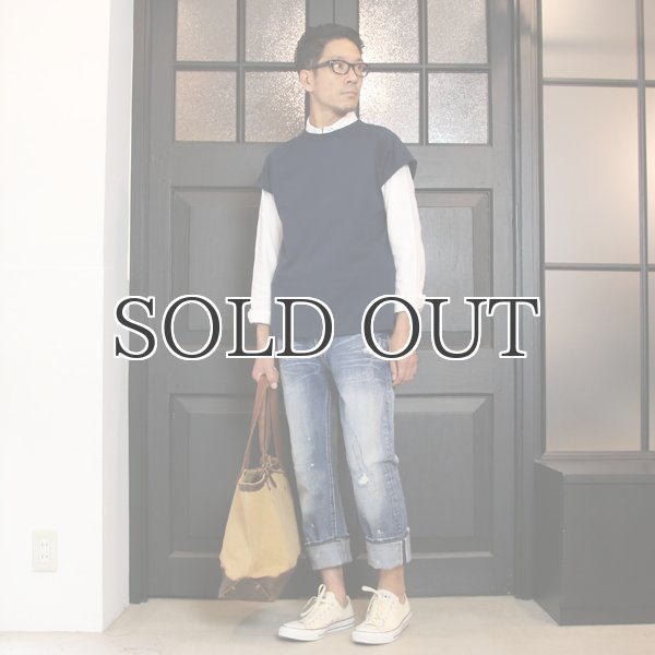 画像7: 72'sヴィンテージ加工タイトフィットストレート赤耳（セルヴィッチ）デニムパンツ  / Audience (7)