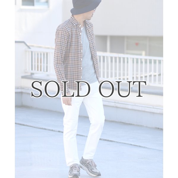 画像12: 赤耳（セルヴィッチ）白デニムアンクルパンツ  / Upscape Audience (12)