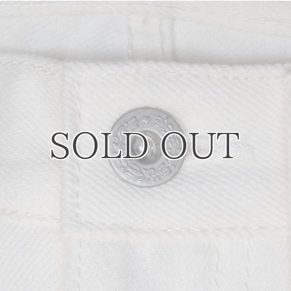 画像14: 赤耳（セルヴィッチ）白デニムアンクルパンツ  / Upscape Audience (14)