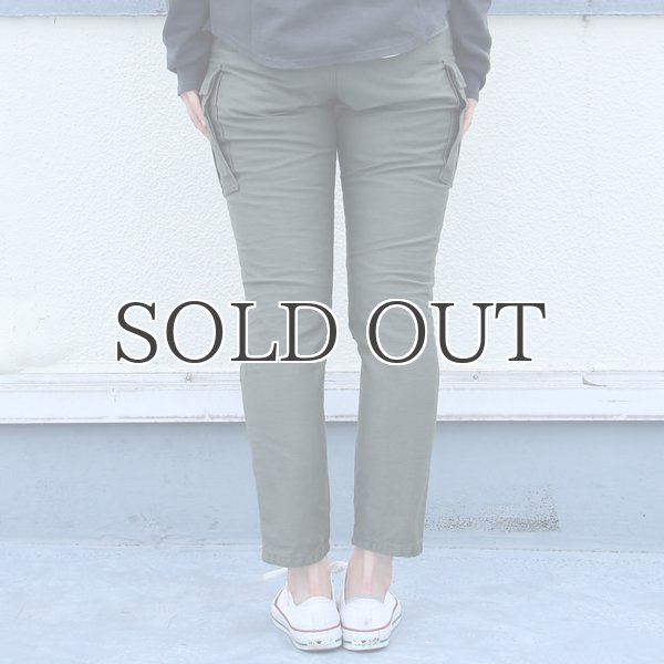 画像4: ヨコムラバックサテンアンクルカーゴパンツ [Lady's] 【MADE IN JAPAN】『日本製』【送料無料】/ Upscape Audience (4)