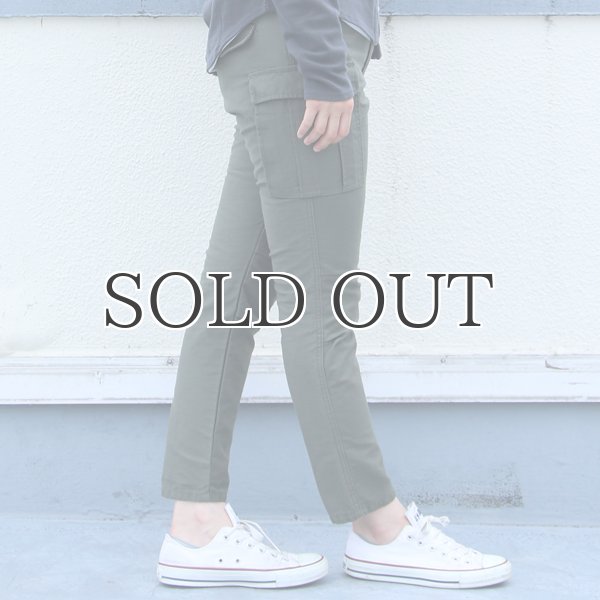 画像5: ヨコムラバックサテンアンクルカーゴパンツ [Lady's] 【MADE IN JAPAN】『日本製』【送料無料】/ Upscape Audience (5)