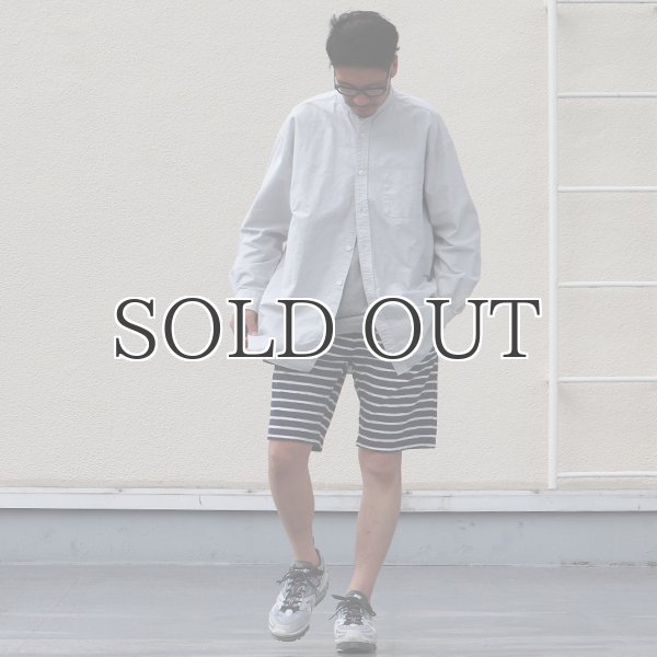 画像5: イズミールコットンパイルボーダーイージーショーツ【MADE IN JAPAN】『日本製』/ Upscape Audience (5)