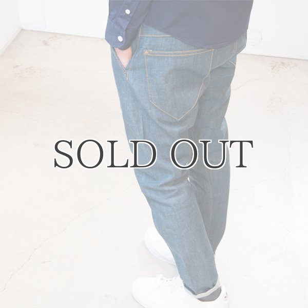 画像15: ウェービーマジックデニム立体裁断アンクルパンツ【MADE IN JAPAN】『日本製』【送料無料】/ Upscape Audience (15)