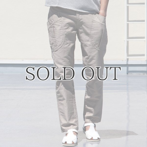画像2: 【RE PRICE / 価格改定】ヨコムラバックサテンベイカーアンクルパンツ【MADE IN JAPAN】『日本製』 / Upscape Audience (2)