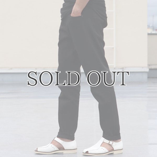 画像5: 赤耳(セルヴィッチ)黒×黒デニムアンクルパンツ【MADE IN JAPAN】『日本製』 / Upscape Audience (5)