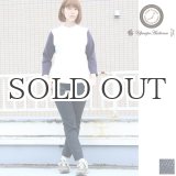 画像: 刺子BOROアンクルパンツ [Lady's] 【MADE IN JAPAN】『日本製』【送料無料】/ Upscape Audience