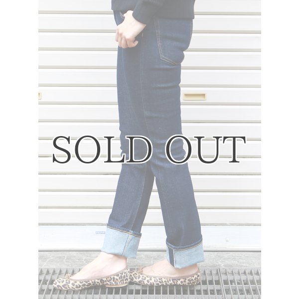 画像3: BIGレッドライン（セルヴィッチ）ストレッチデニムタイトフィットストレートパンツ［Lady's］/ Audience (3)