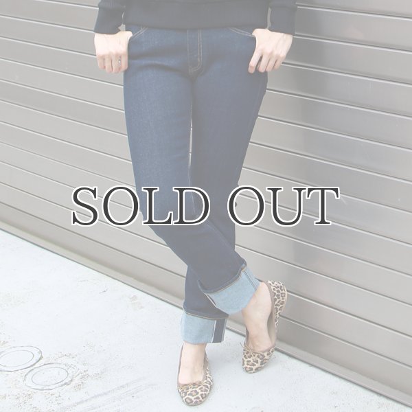 画像5: BIGレッドライン（セルヴィッチ）ストレッチデニムタイトフィットストレートパンツ［Lady's］/ Audience (5)