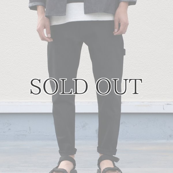 画像11: 赤耳（セルヴィッチ）黒×黒デニムペインターアンクルパンツ【MADE IN JAPAN】『日本製』【送料無料】 / Upscape Audience (11)