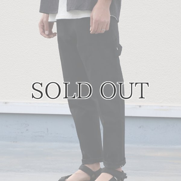 画像12: 赤耳（セルヴィッチ）黒×黒デニムペインターアンクルパンツ【MADE IN JAPAN】『日本製』【送料無料】 / Upscape Audience (12)