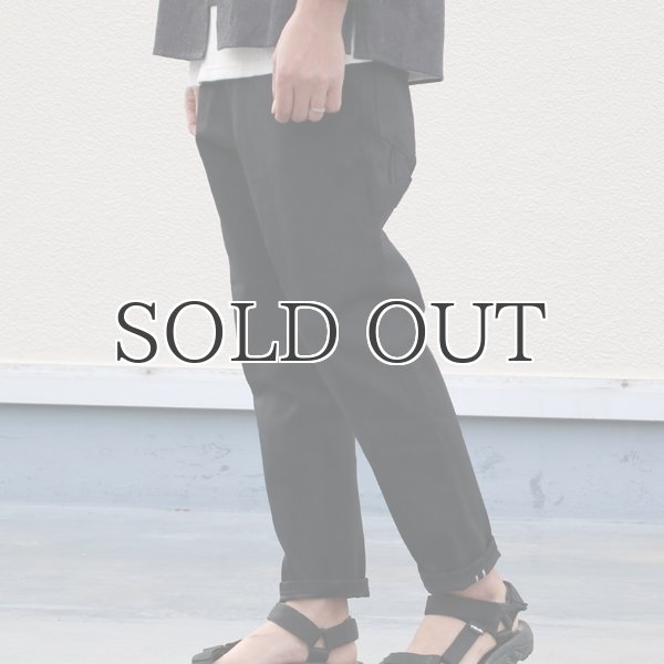 画像10: 赤耳（セルヴィッチ）黒×黒デニムペインターアンクルパンツ【MADE IN JAPAN】『日本製』【送料無料】 / Upscape Audience (10)